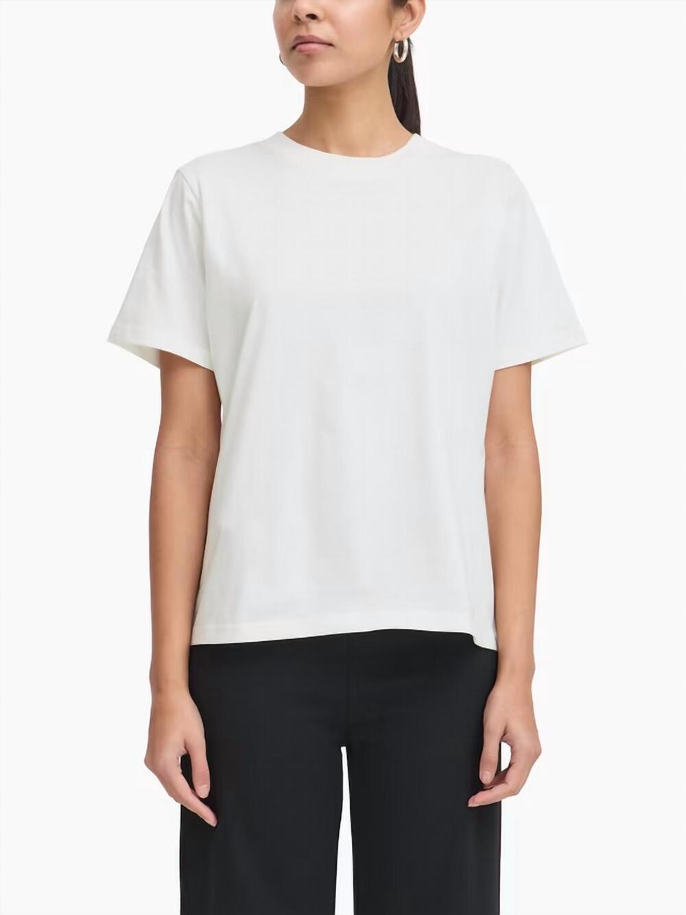 NEW ICHI palmer top in cloud dancer